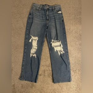 Hollister | ultra-high rise dad jean